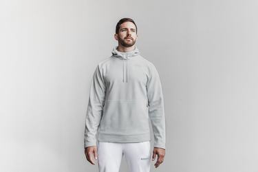 Nobull Arctic Men's Hoodie Grey | Australia (UN4109)